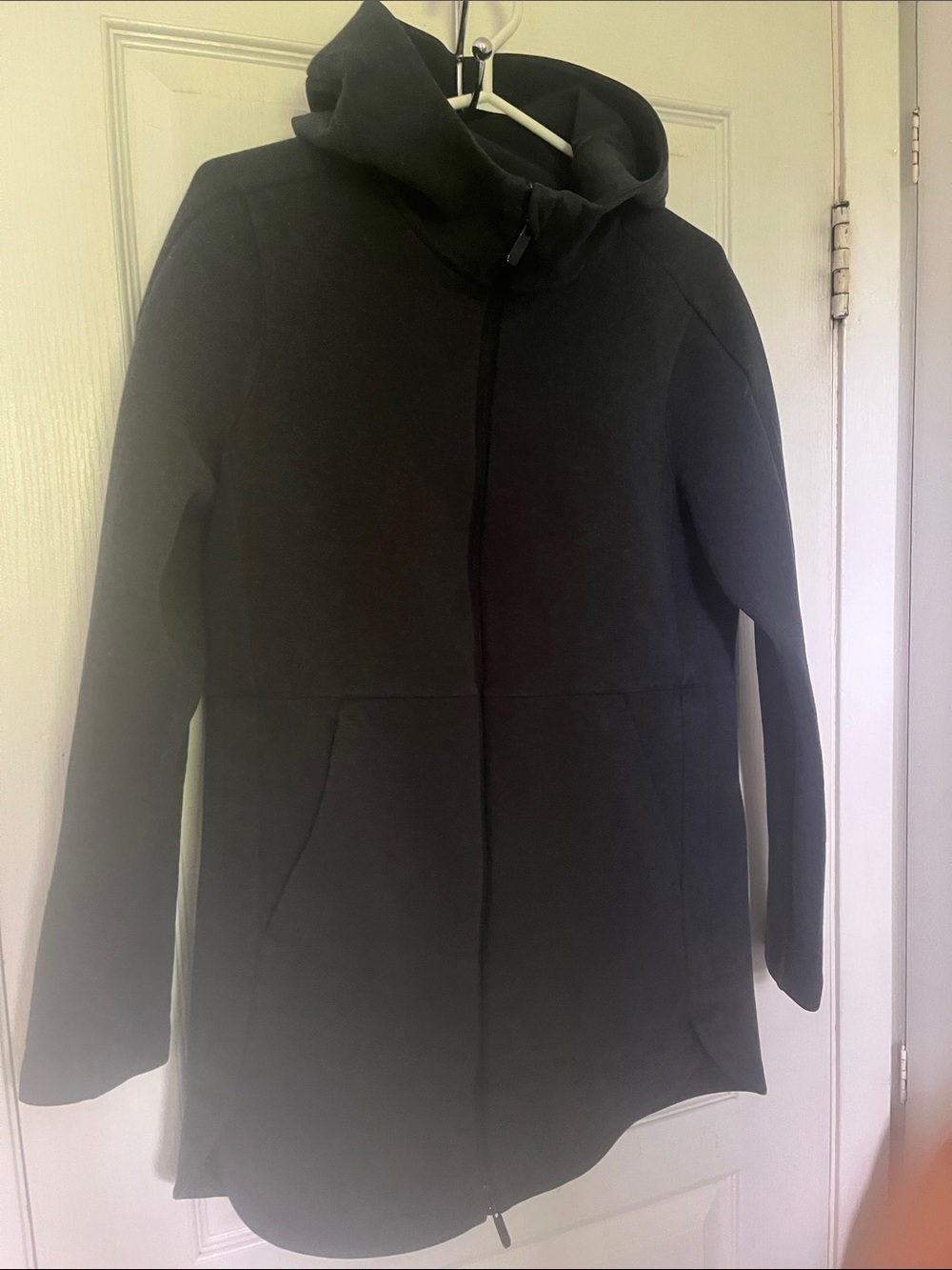 Lululemon Going Places Blue/Gray Hooded Jacket